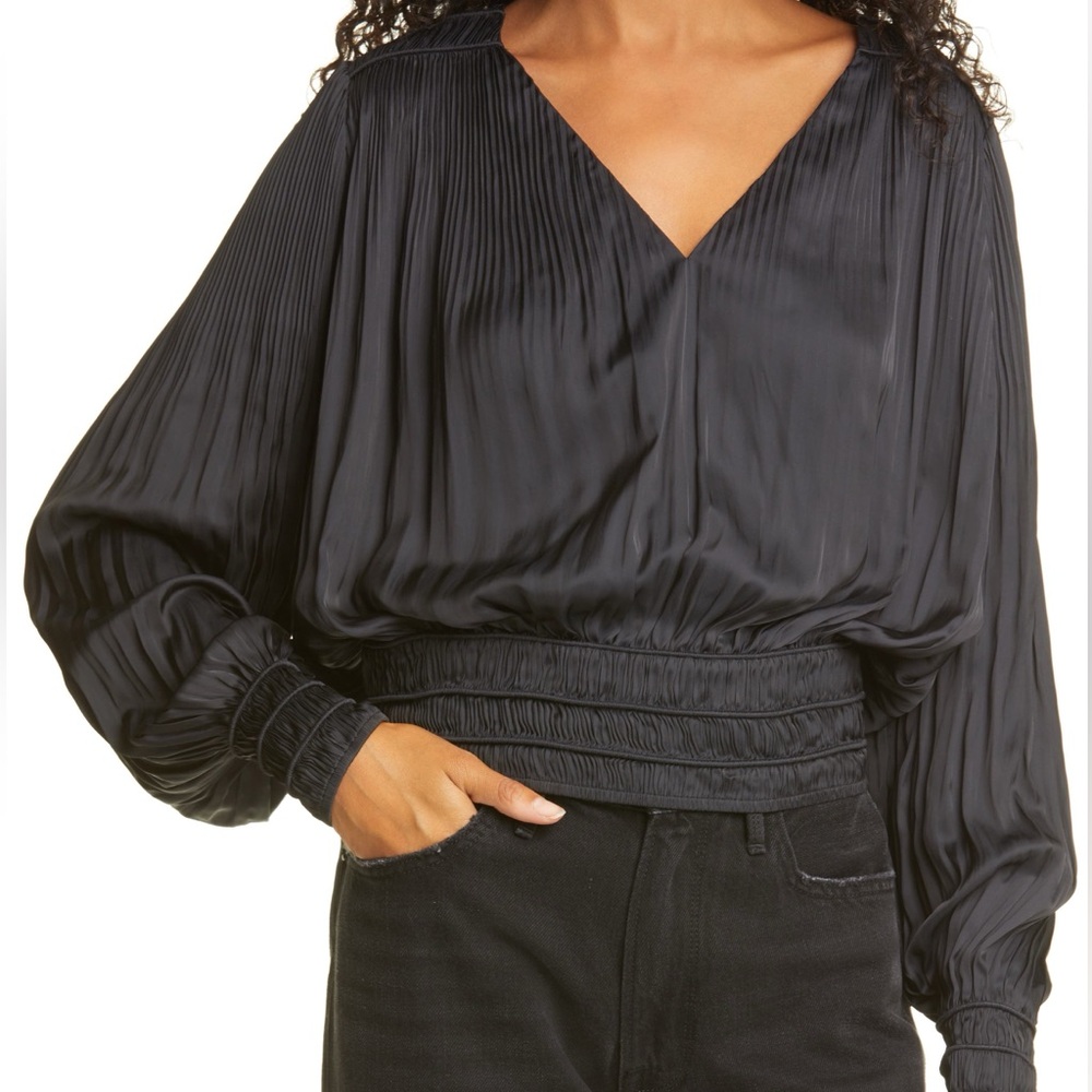 FRAME Blouson top